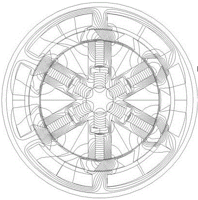 Double-stator double-power-winding magnetic concentrating hybrid permanent magnet memory motor