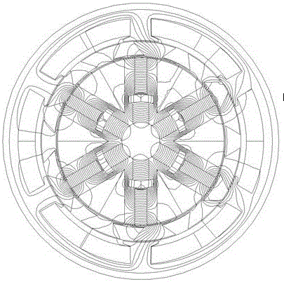 Double-stator double-power-winding magnetic concentrating hybrid permanent magnet memory motor