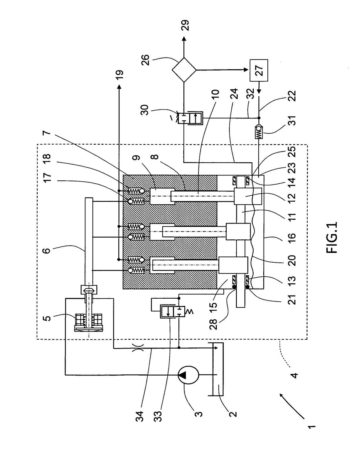 Fuel system and method for reducing fuel leakage from a fuel system