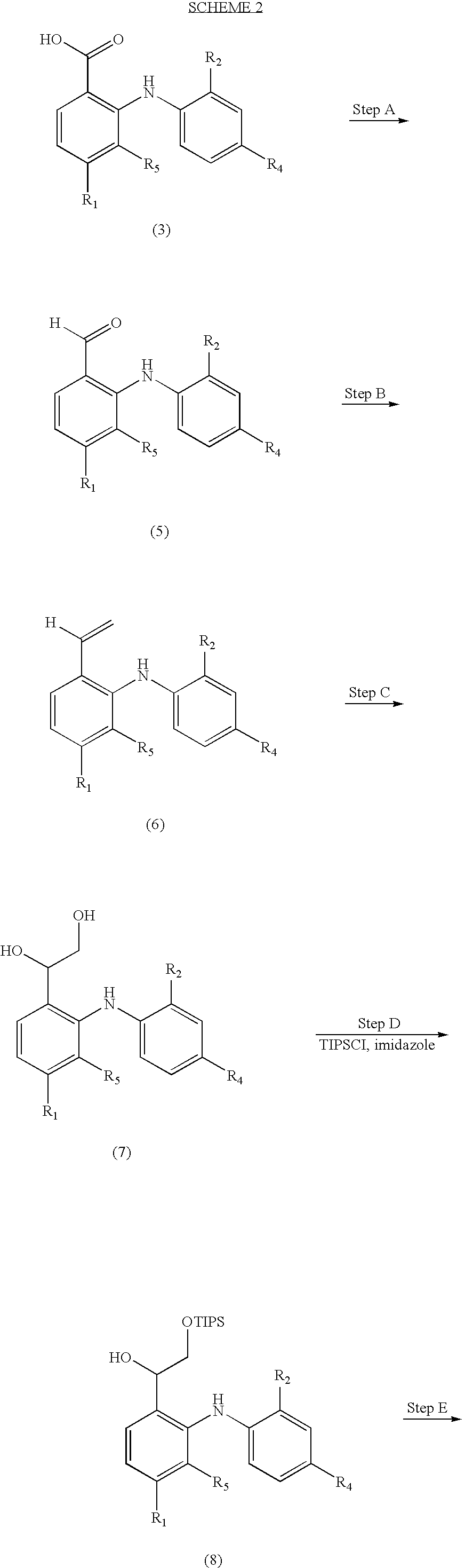 Diphenylamino ketone derivatives as MEK inhibitors