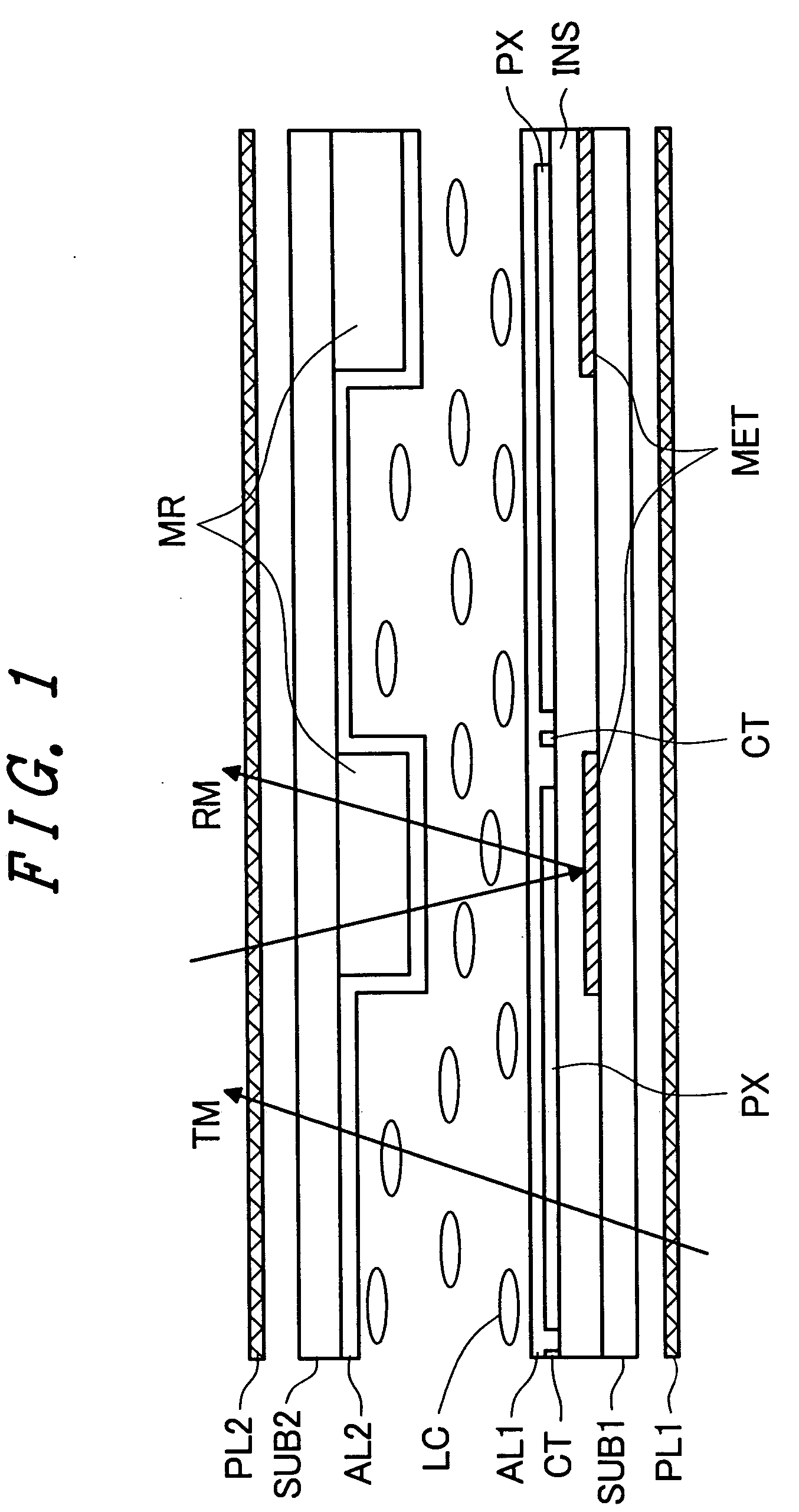 Transflective liquid crystal display device