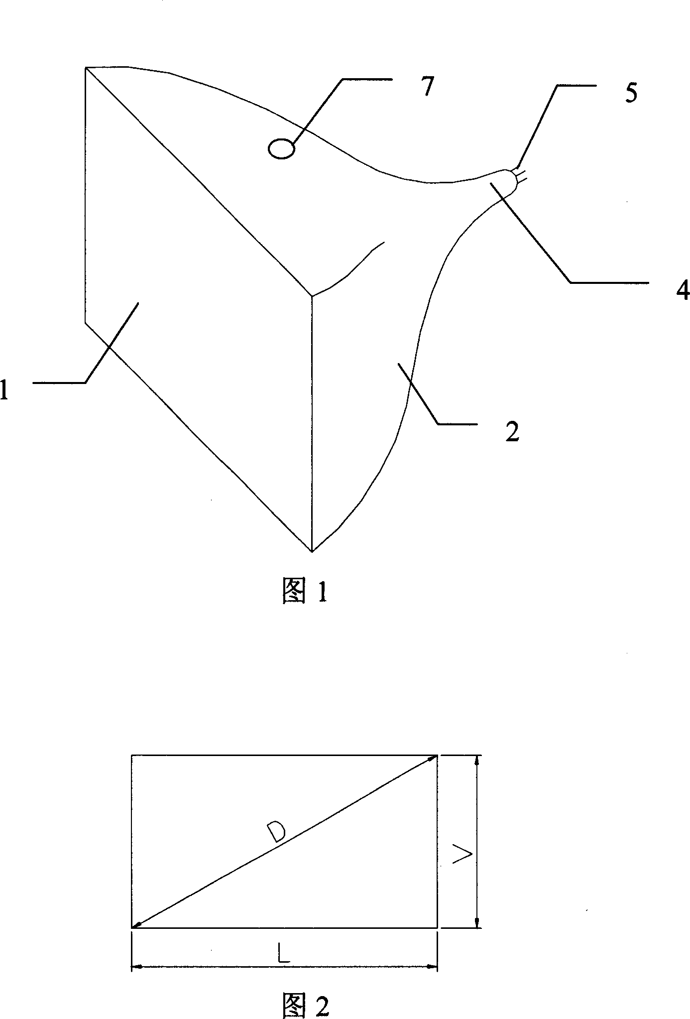 Method for realizing non-shadow mask high clear colorful visualization