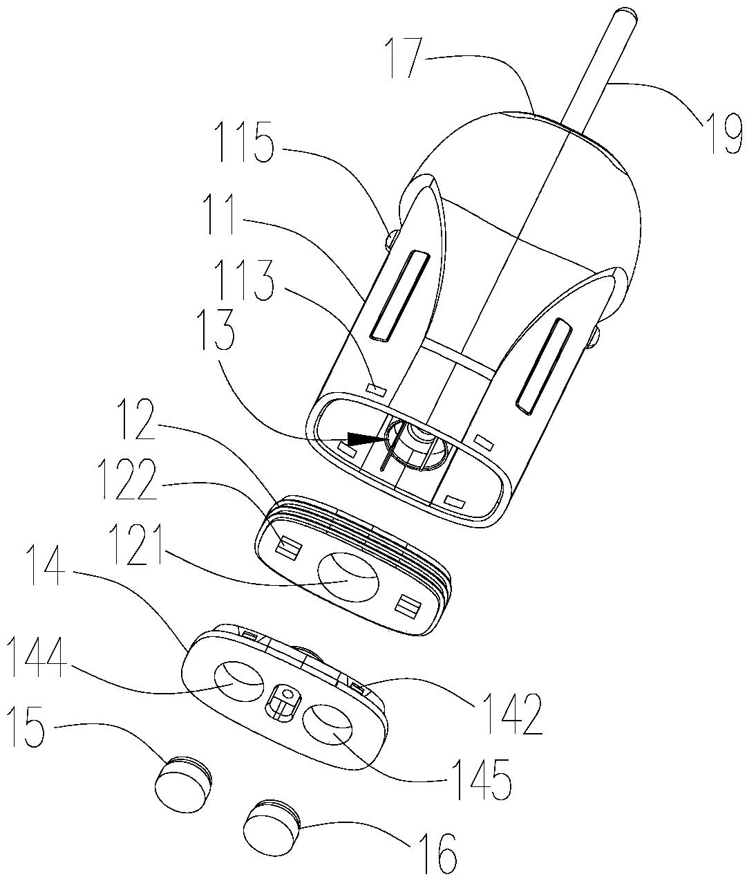 Battery case, electronic cigarette and assembly method of battery case