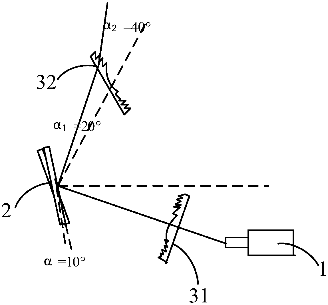 Head-up display device and driving device