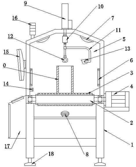 Cylinder sleeve surface smoothness inspection device