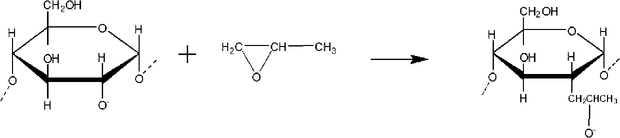 Preparation method of hydroxypropyl starch