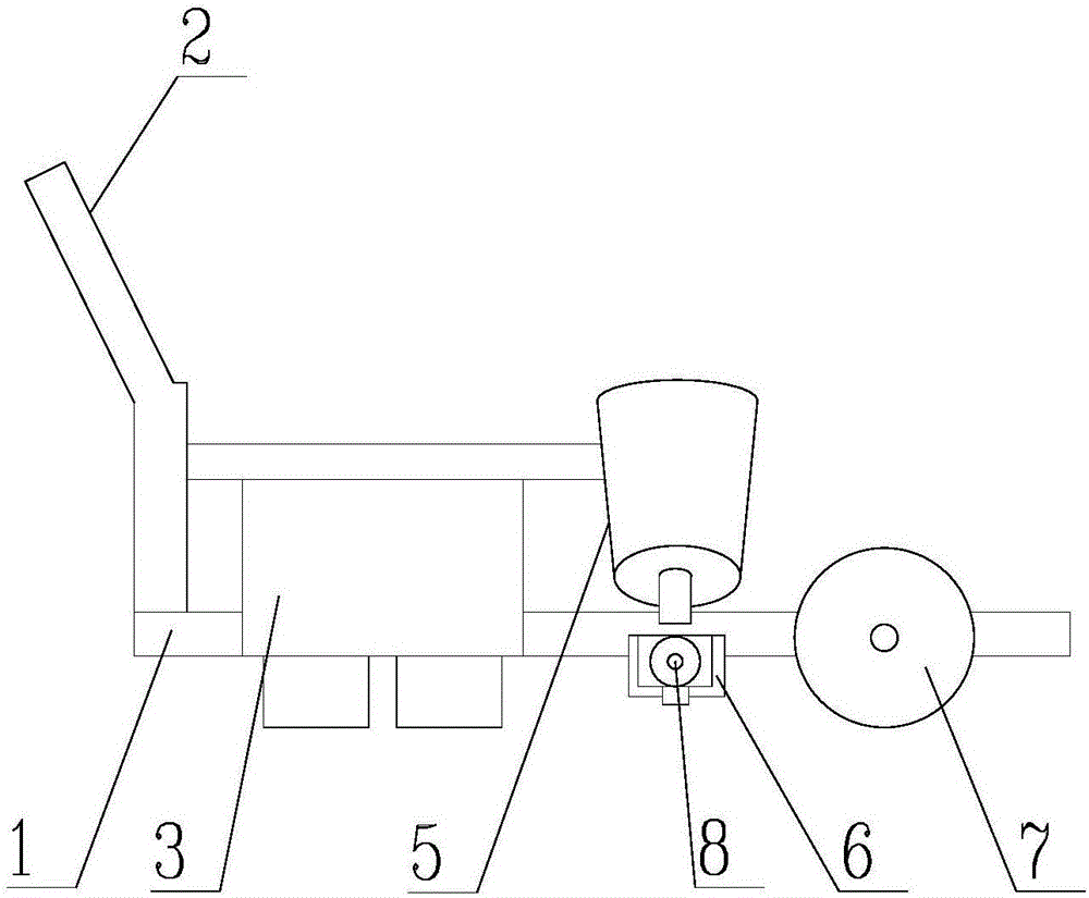 Vehicle-mounted local road-repairing device