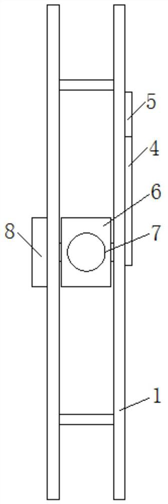 A two-type converging fire belt converging device