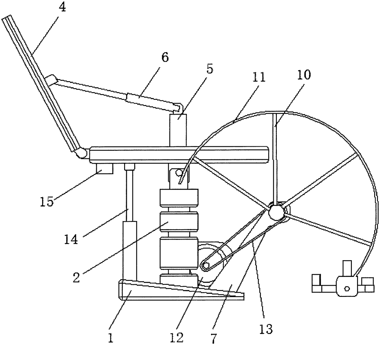 A new type of special chair including support for obstetrics