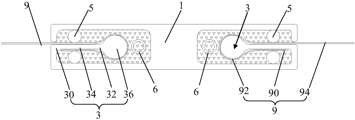 Underground polyethylene geomembrane connector and construction method thereof