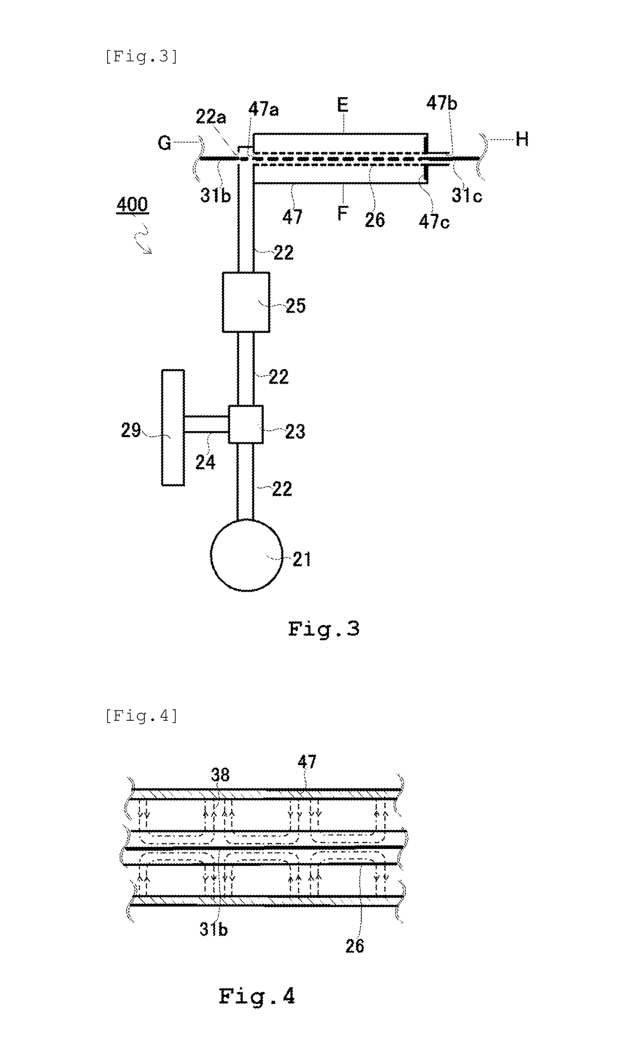 Carbon fiber manufacturing device and carbon fiber manufacturing method