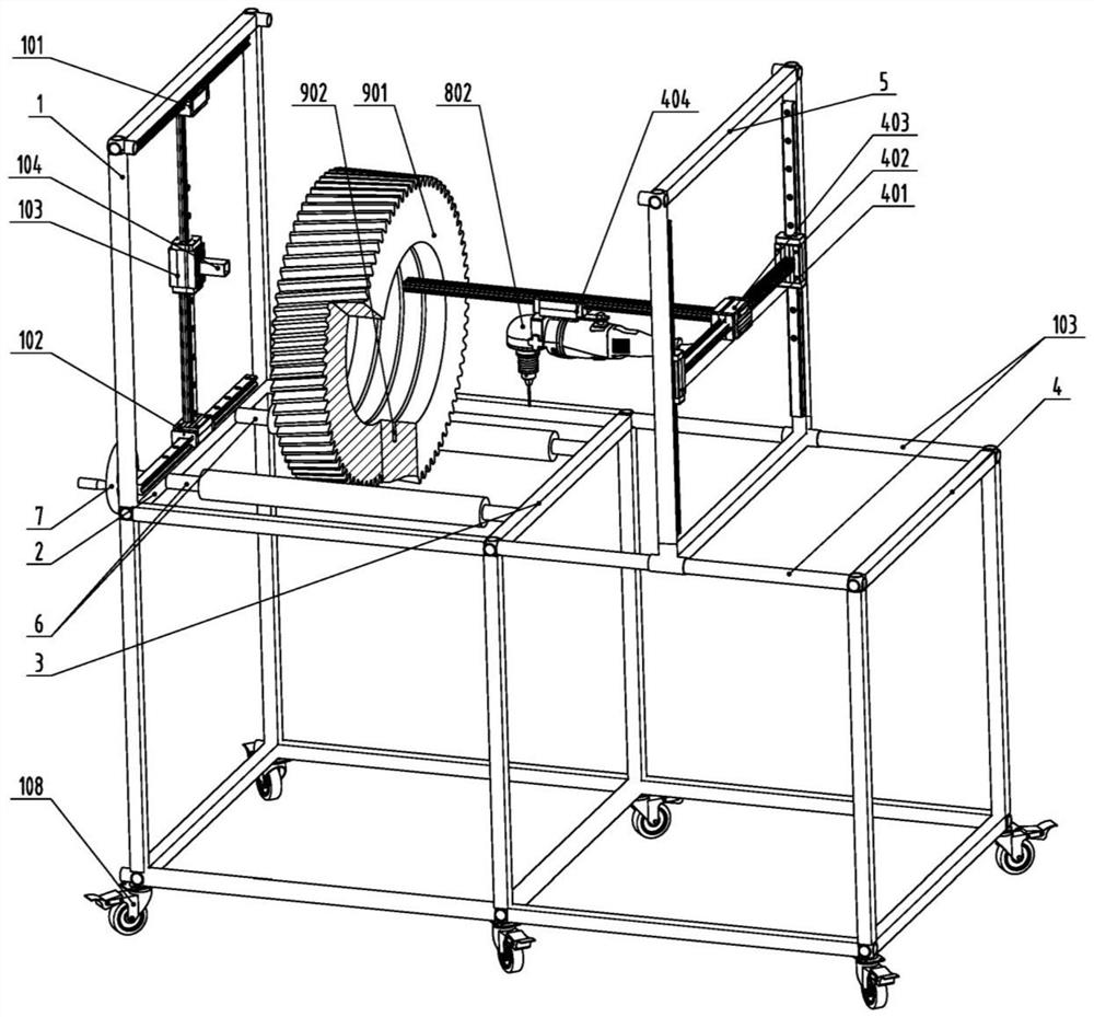 A Continuous Positioning Drilling Method for Radial Hole in Inner Wall