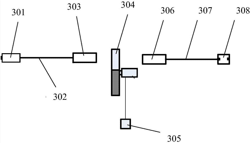 Light power treatment system having visualization function