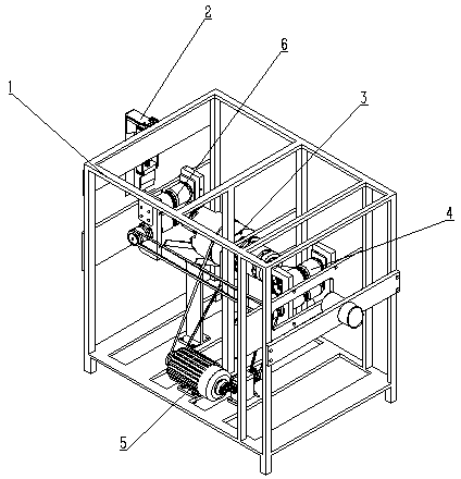 Sugarcane peeling and cutting device