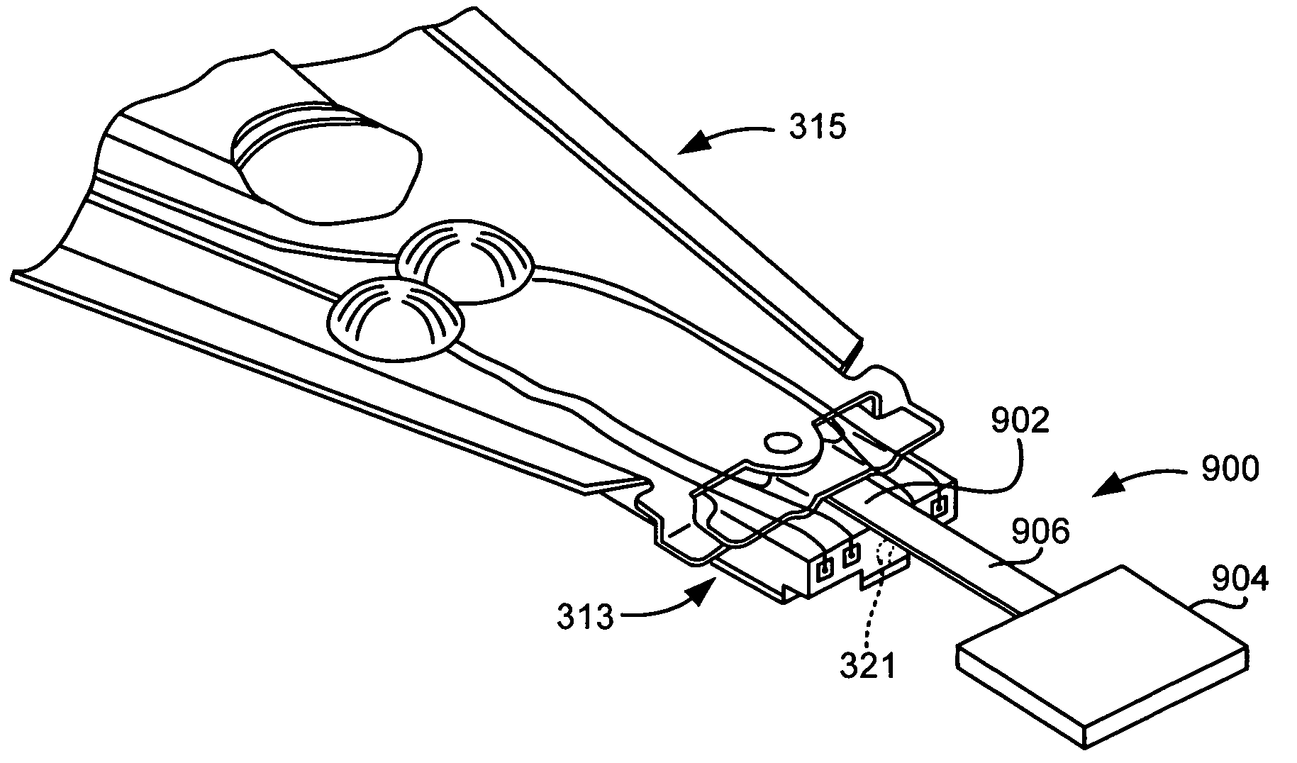 Disk head stability system