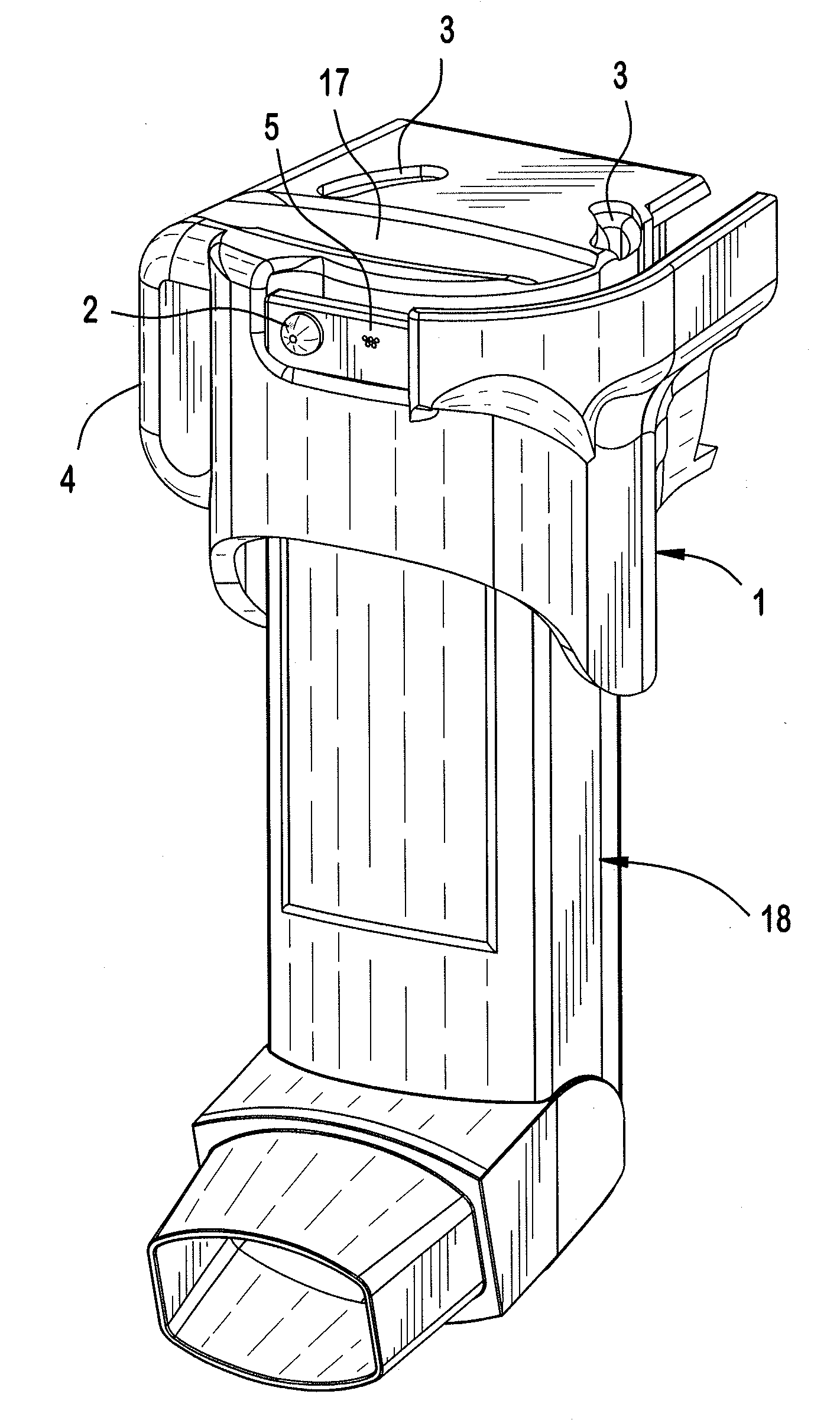 Method and apparatus to measure, aid and correct the use of inhalers