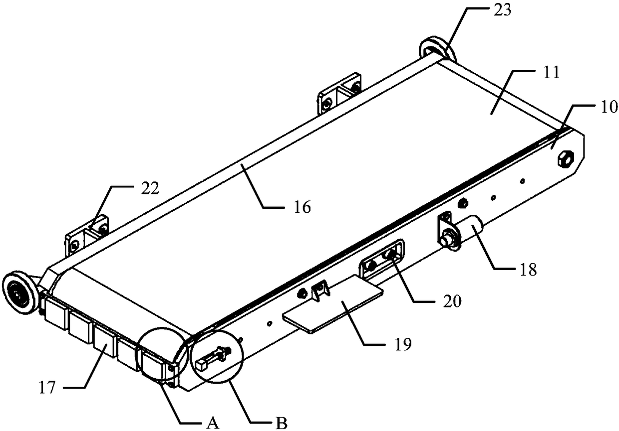 Sorting trolley