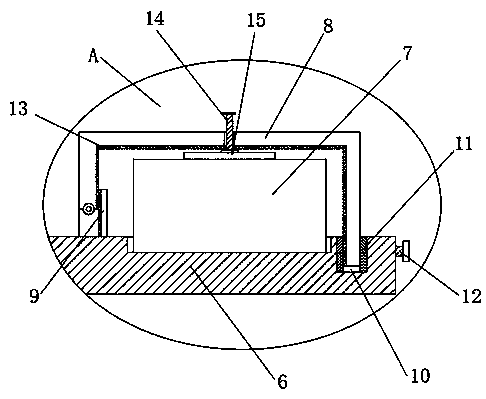 Intelligent bearing suction barrel foundation structure