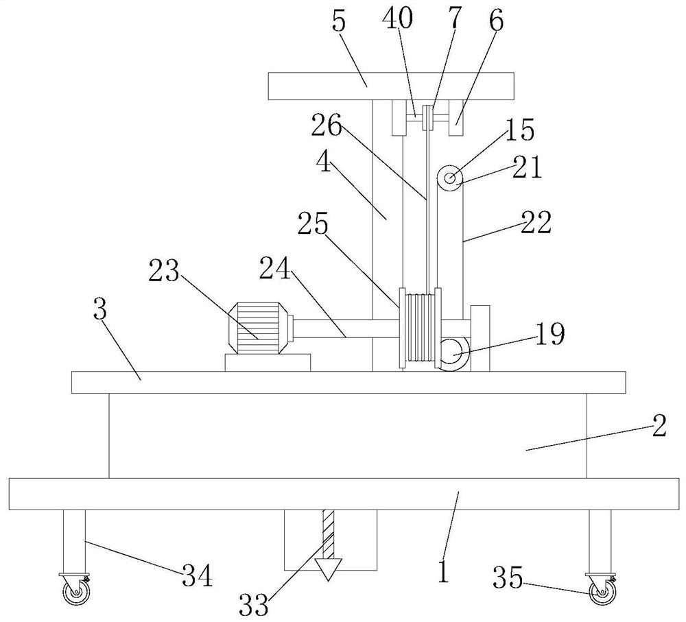 Hoisting equipment for electromechanical engineering