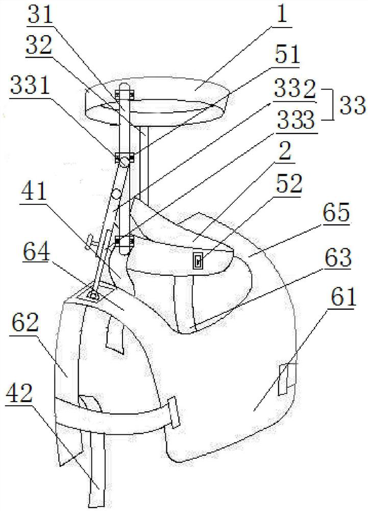 A medical adjustable torticollis orthosis