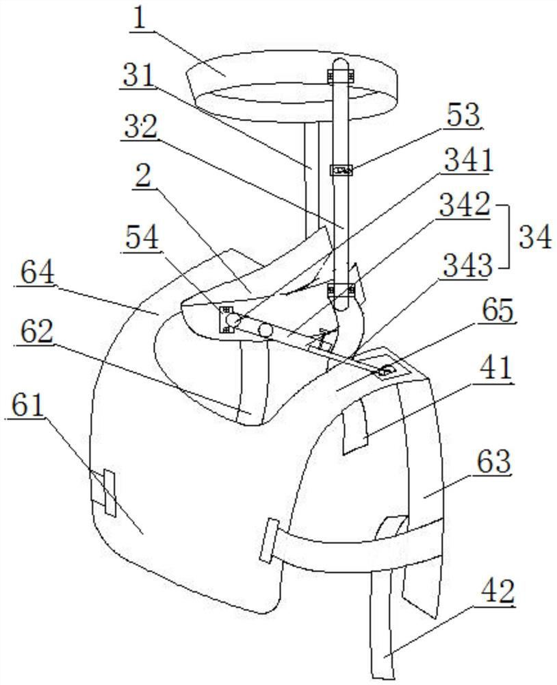 A medical adjustable torticollis orthosis