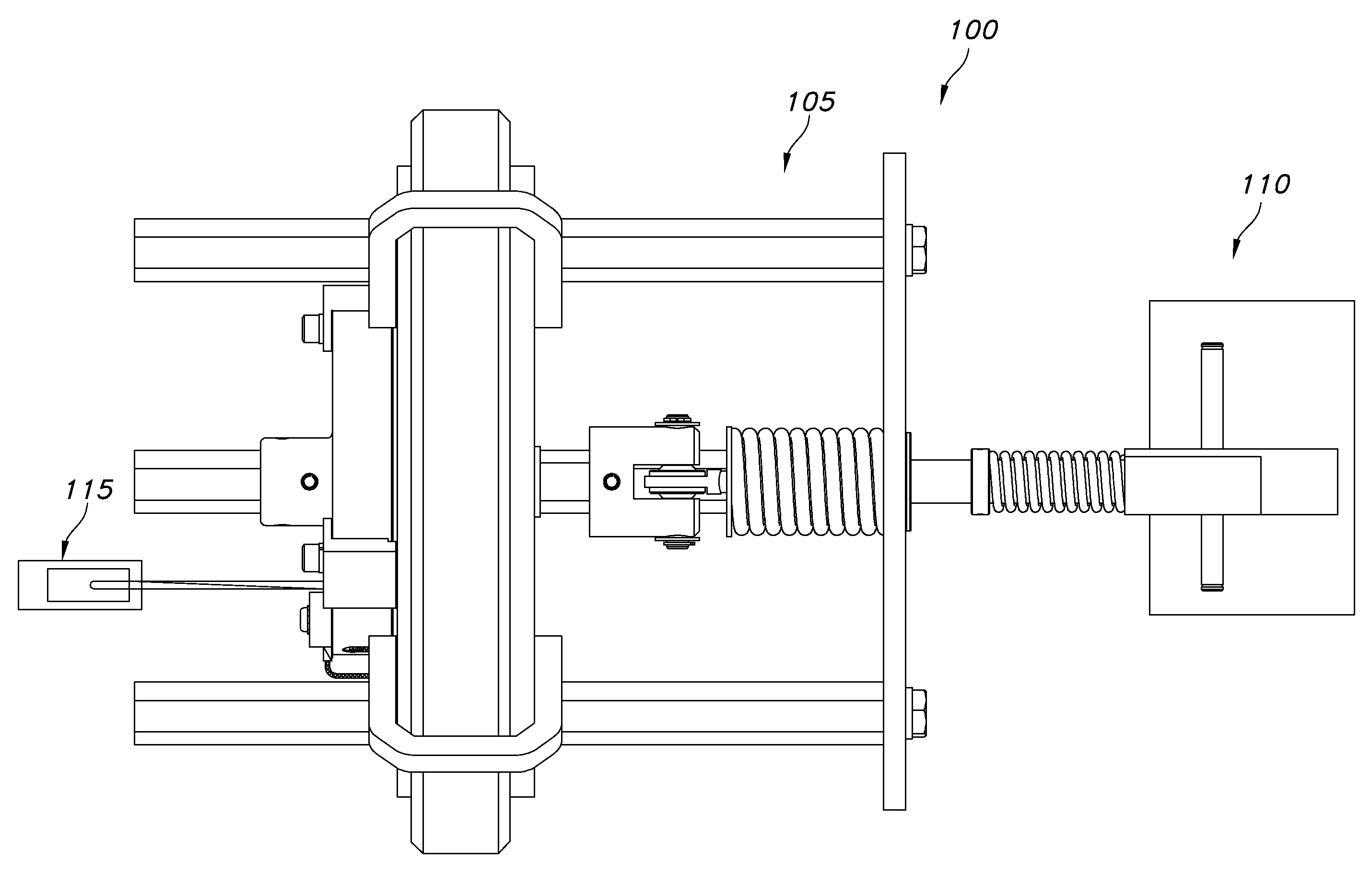 Magnetic latch for a voice coil actuator