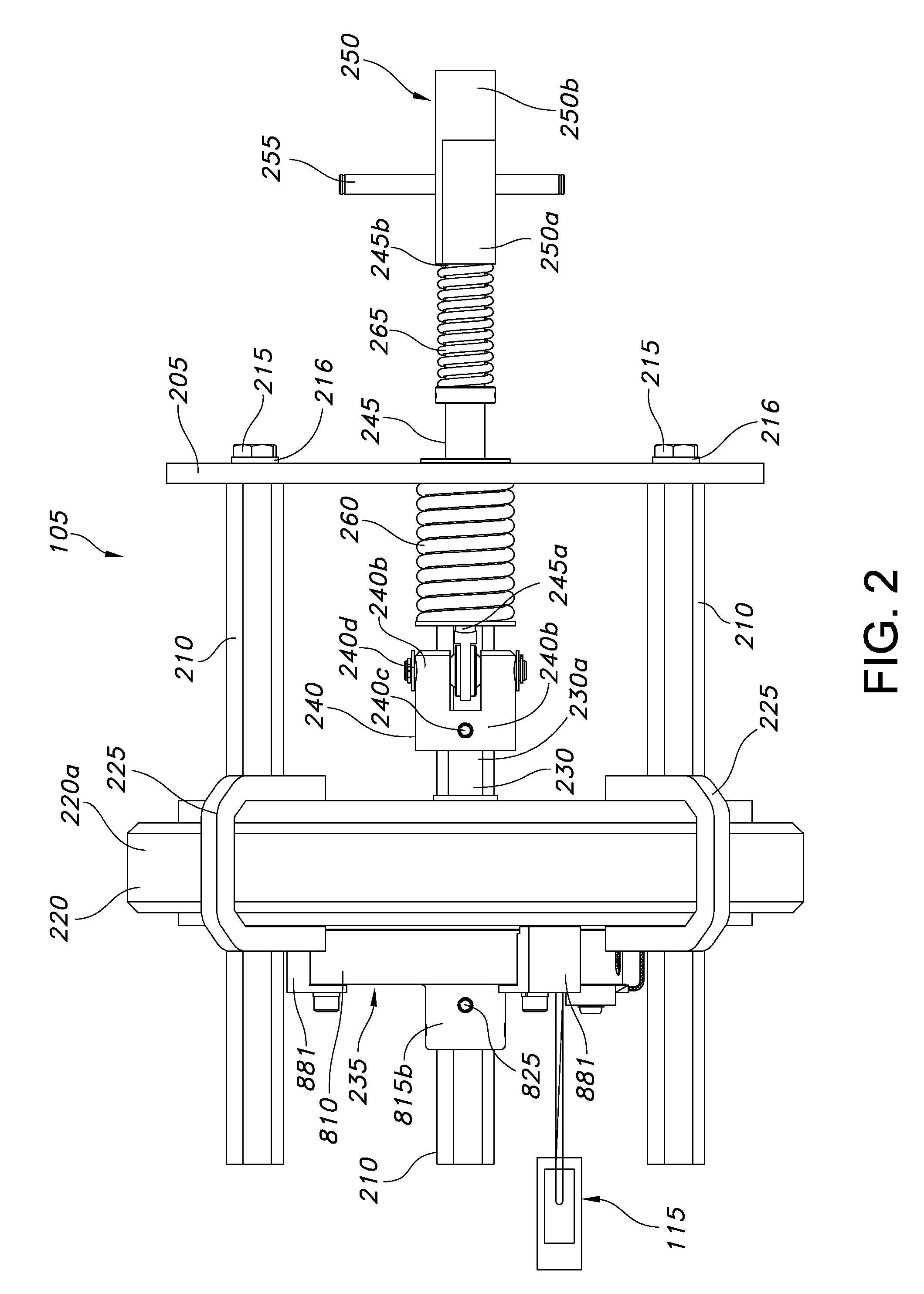 Magnetic latch for a voice coil actuator