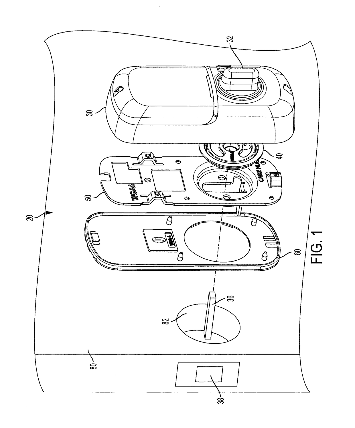 Channel gasket and plug for electromechanical lock