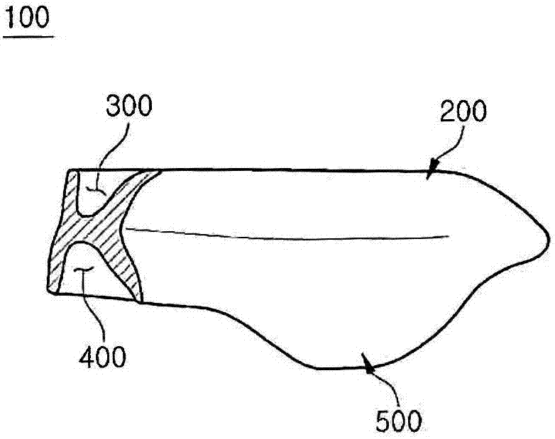 Mandible teeth fixing oral device