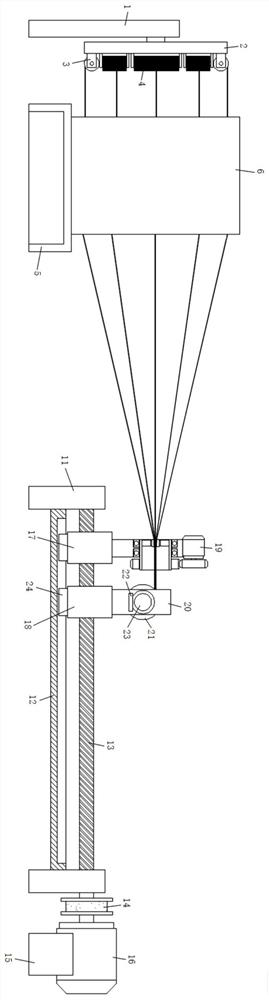 Tubular stranding machine for cable processing