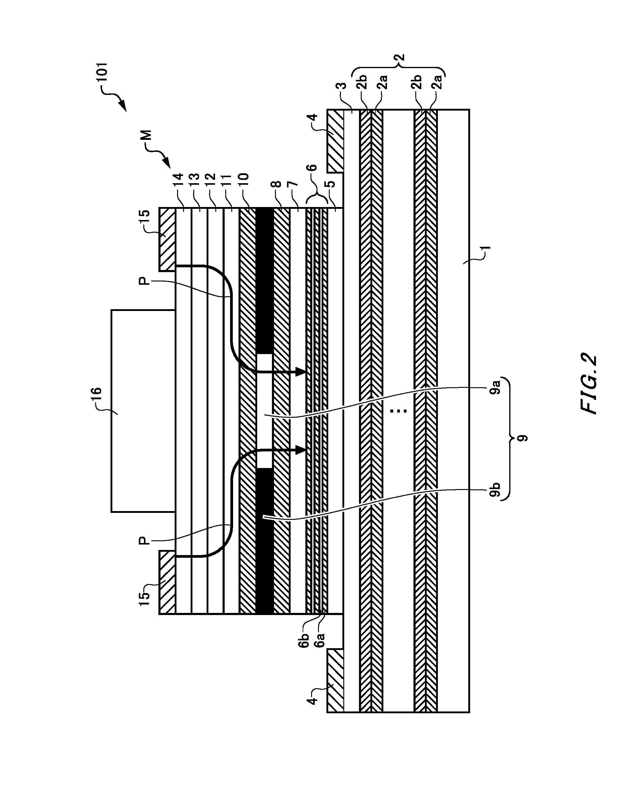 Electronic device, surface emitting laser, surface emitting laser array, light source, optical module