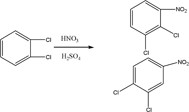 Method for coproducing key intermediates of quinolone medicines by using o-dichlorobenzene as raw material