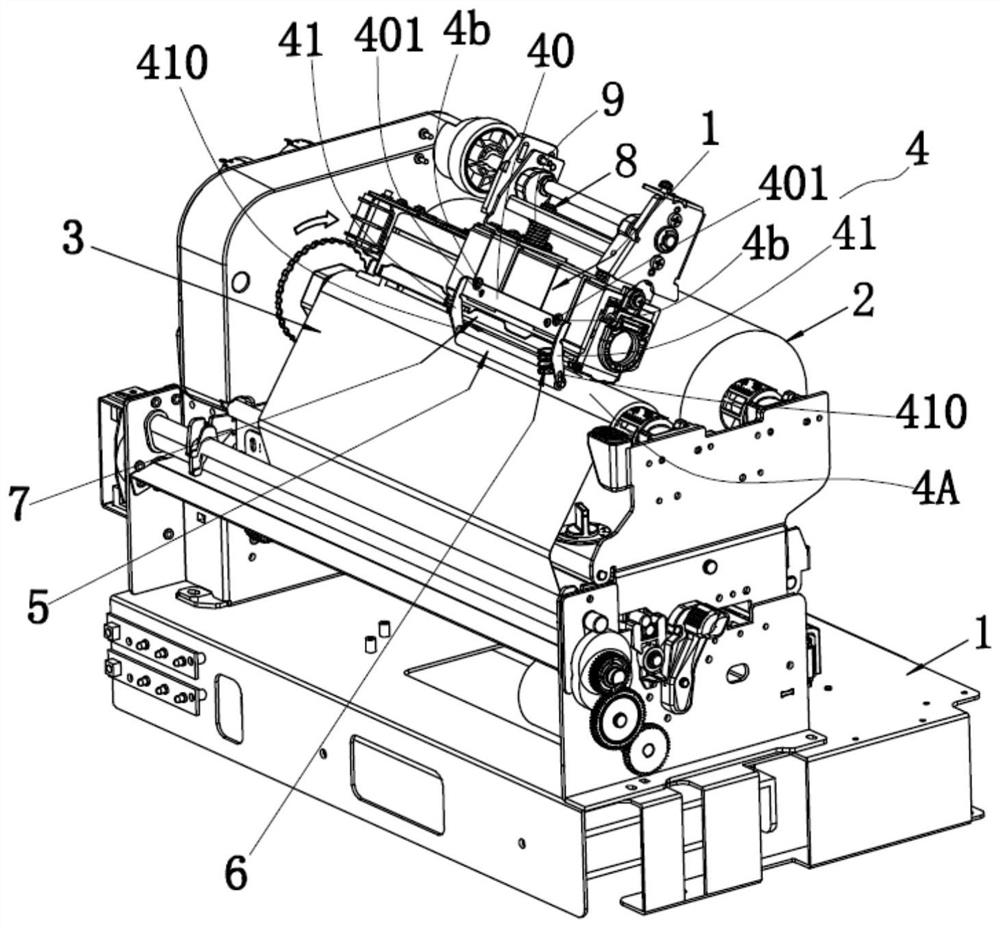 Carbon belt destruction device with heating mechanism