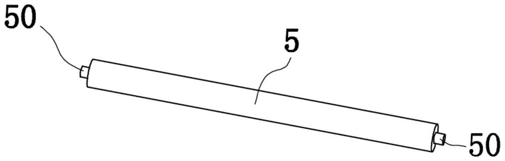 Carbon belt destruction device with heating mechanism