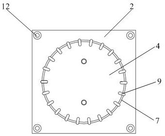 Method and corollary equipment for cutting NOL ring test sample strip by water jet