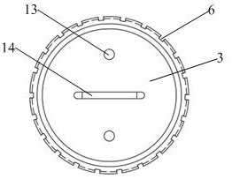 Method and corollary equipment for cutting NOL ring test sample strip by water jet