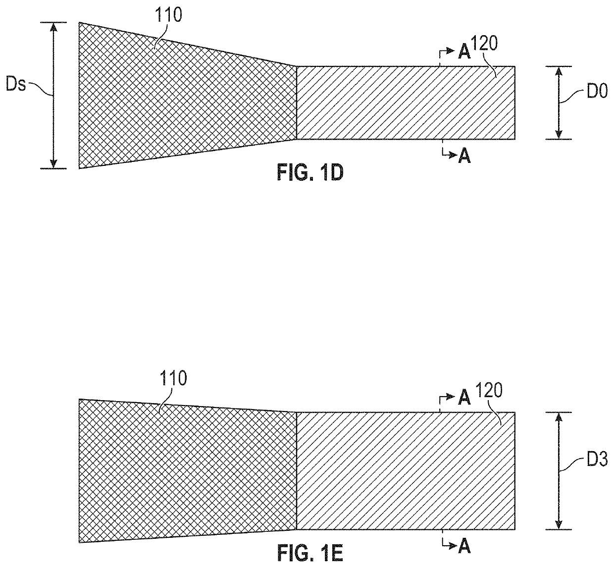 Devices with dimensions that can be reduced and increased in vivo, and methods of making and using the same