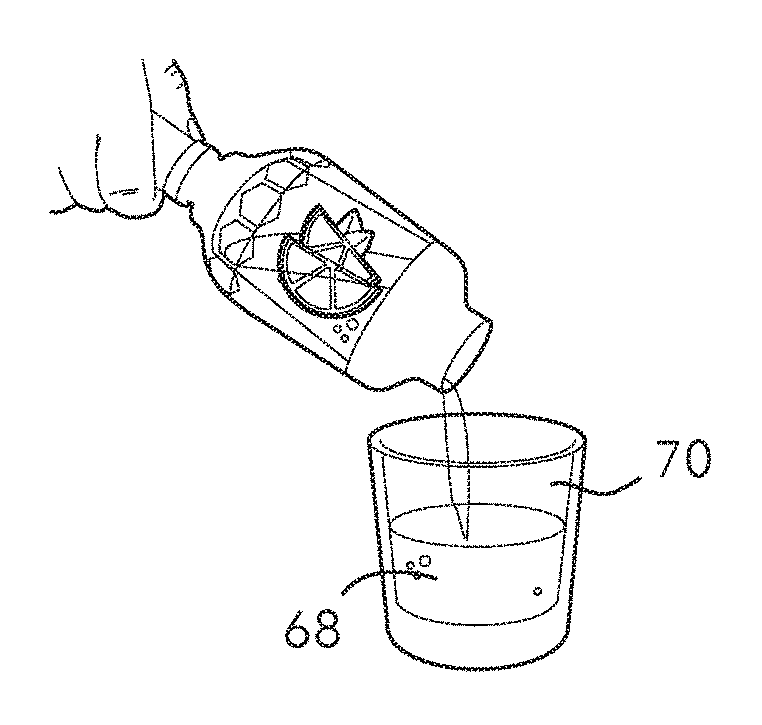 Bottle top liquid infusion system