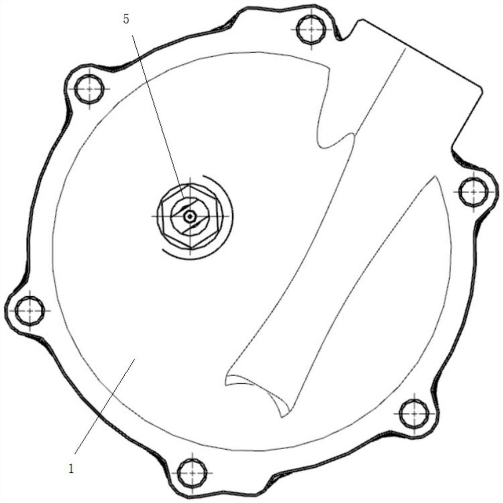 Scroll compressor structure