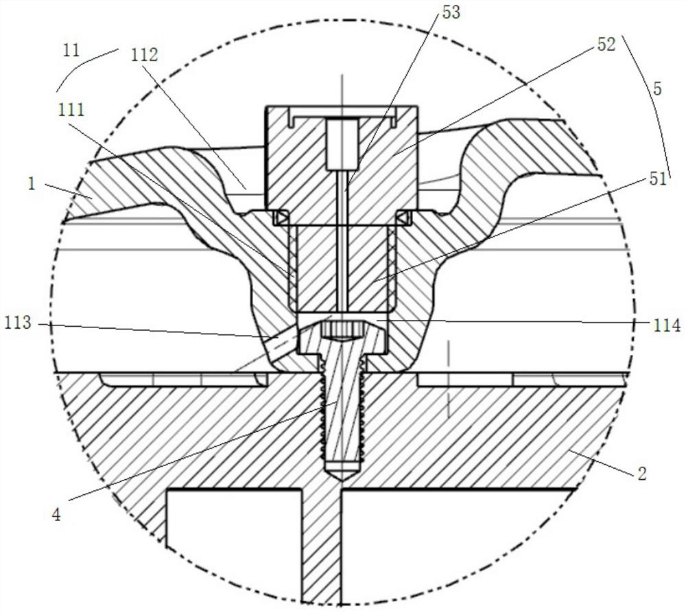 Scroll compressor structure