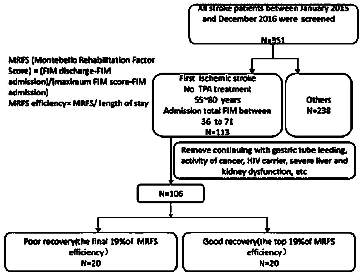 Prognosis evaluation of rehabilitation of patients with ischemic stroke