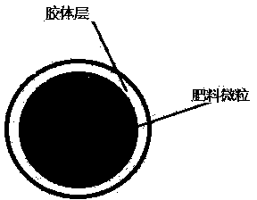 Micro colloid particle fertilizer and application thereof