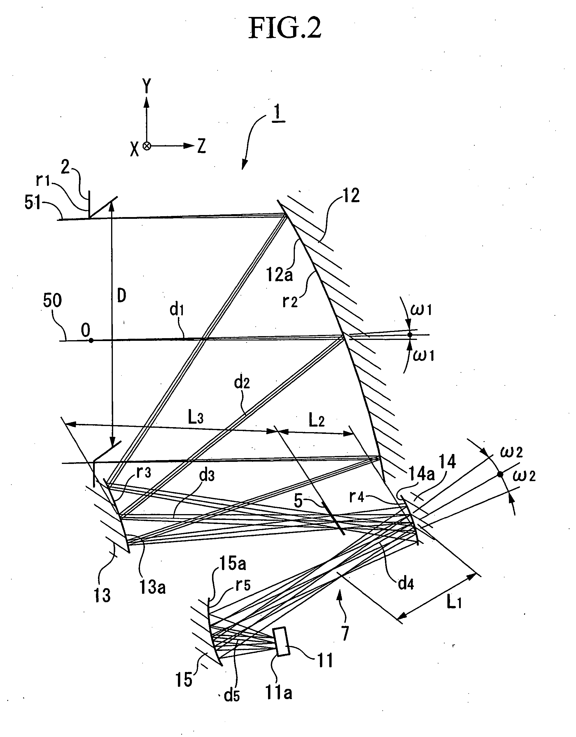 Decentered optical system, light transmitting device, light receiving device, and optical system