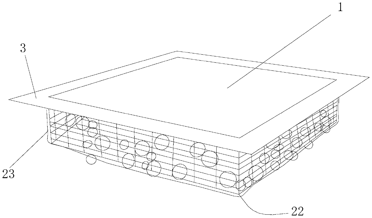 Heat-absorbing, heat-storage and water-collecting integrated solar drying system