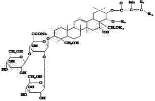 Sodium aescinate toothpaste and preparation method thereof