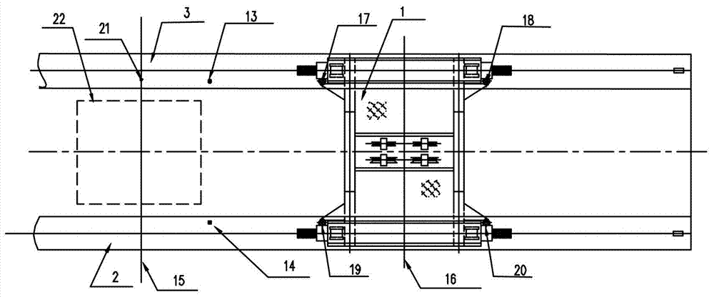 An early warning method for preventing the horizontal wheels of the main trolley of a ship unloader from falling off