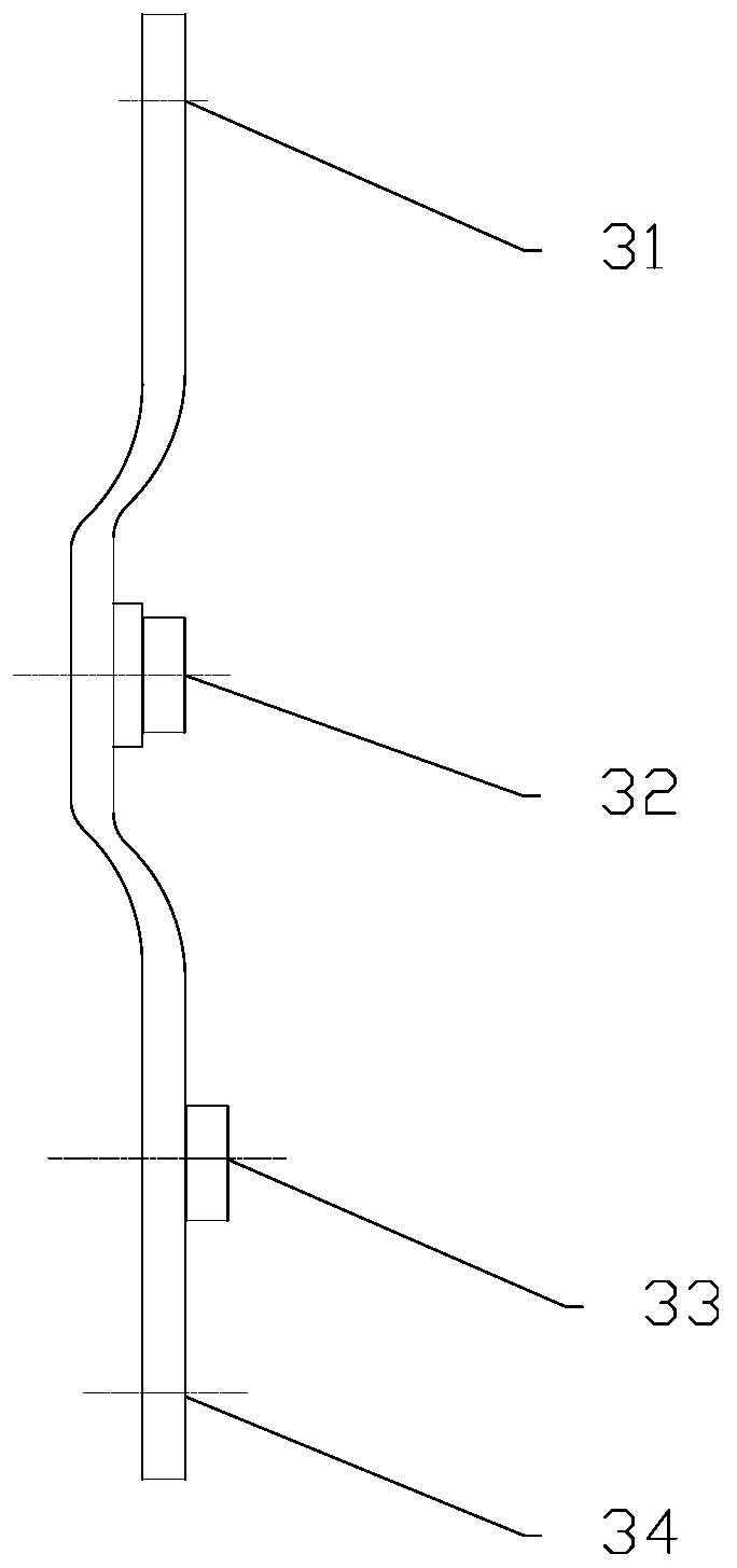 A multi-link bionic mechanical leg and crawling robot