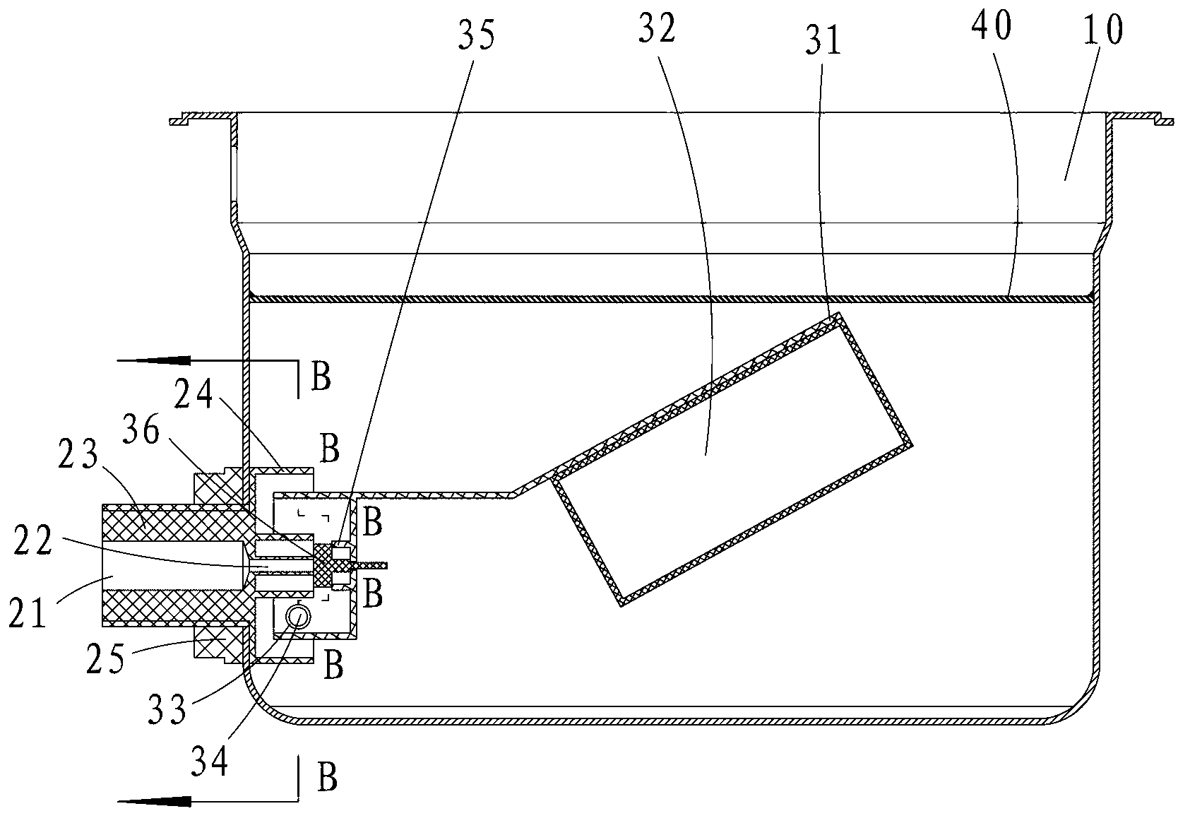 Automatic water-saving drinking bowl for pigs