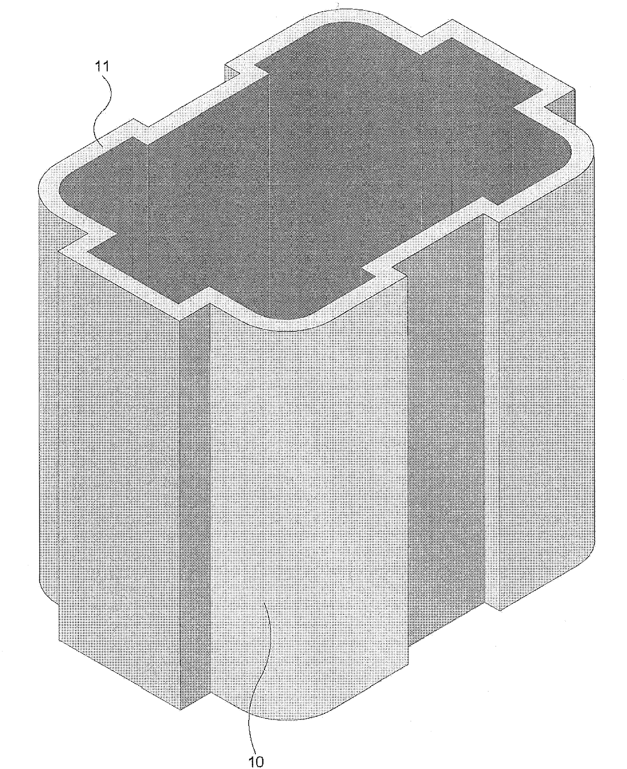 Method for forming a shape of an electro-optical component or photovoltaic component