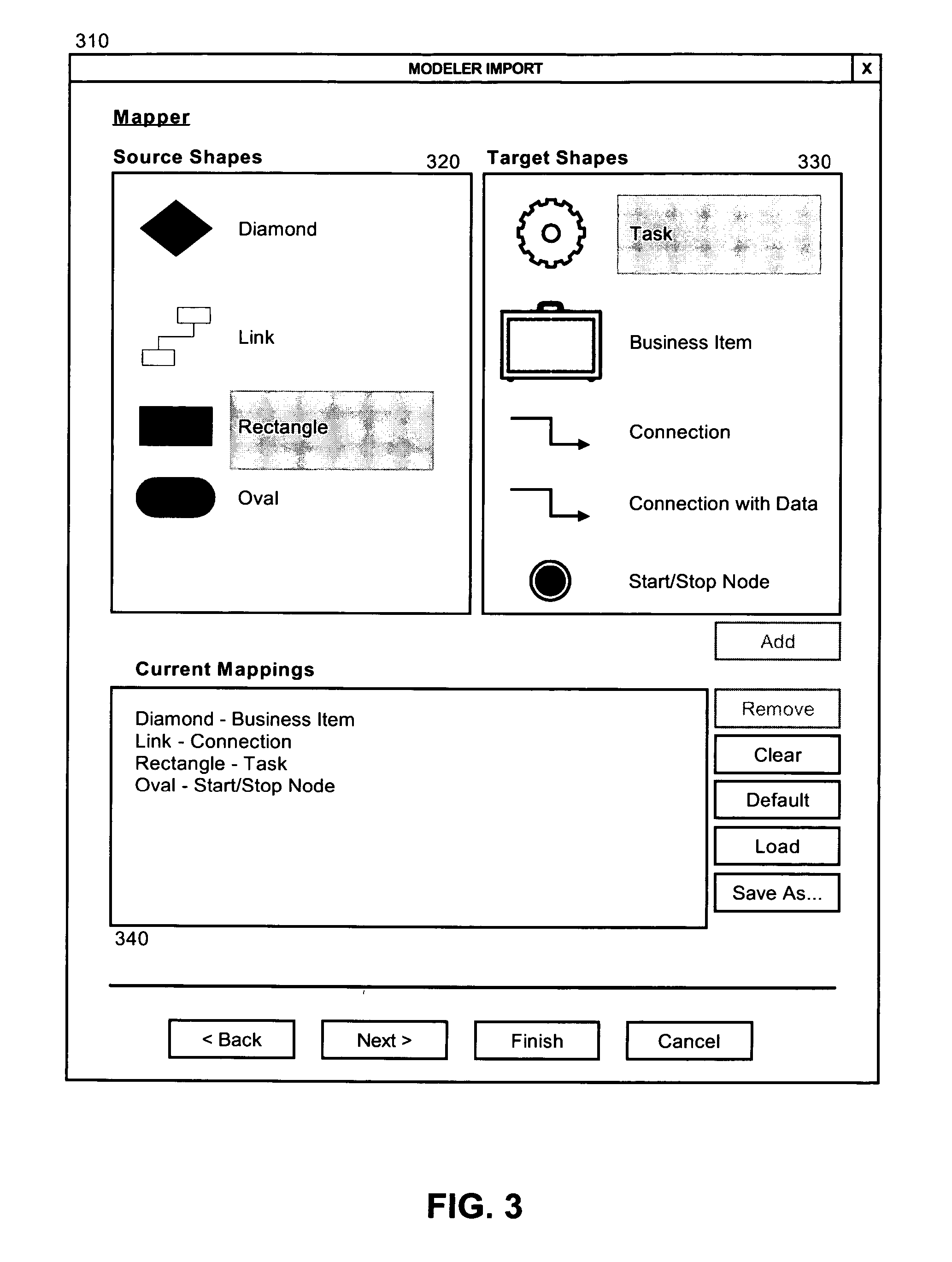 Visual model importation